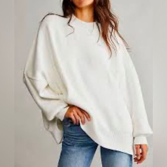 Free People Easy Street White Top - Picture 1 of 4